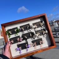 獨家貨品 UV膠蝴蝶結耳環 耳環 禮物 手作耳環