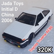 TOYOTA Jada Toys Diecast Scale Initial D64 Trueno AE86 LooseTOYOTA