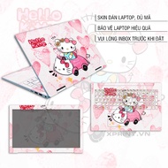 Cute Hello kitty pink X0016 Laptop Sticker, With Enough Models For Laptop Acer, HP, Dell, Macbook, surface....