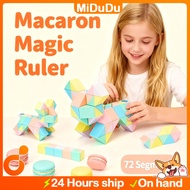 Snake Puzzle Toys For Kids Lootbags Blocks Ruler Puzzle Macaron Magic Ruler Snake Xmas Gift Ideas