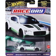 Hotwheels hot Premium Car Culture Race Bentley GT3DAY - white