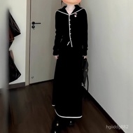 Late Autumn Early Winter Korean Style Dress Suit Women 25 Items High-End Feeling ootd Matching A Who