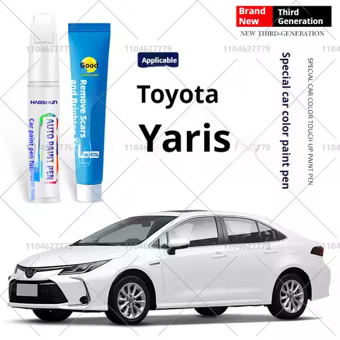 For Toyota Yaris 1999-2025 XP90 XP130 XP210 Paint Repair Pen Touch Up Scratch Remover DIY Auto Acces