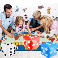 1 piece giant inflatable dice/indoor and outdoor large game and pool party dice/party supplies