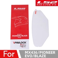 LS2 MX436 helmet visor clear Pinlock anti-fog patch suitable for LS2 PIONEER EVO Helmets Lens Anti-f