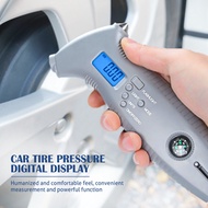 Automotive Tire Pressure Gauge Meter LED Auto Tyre Pressure Monitoring System Safety Hammer Tire Sca