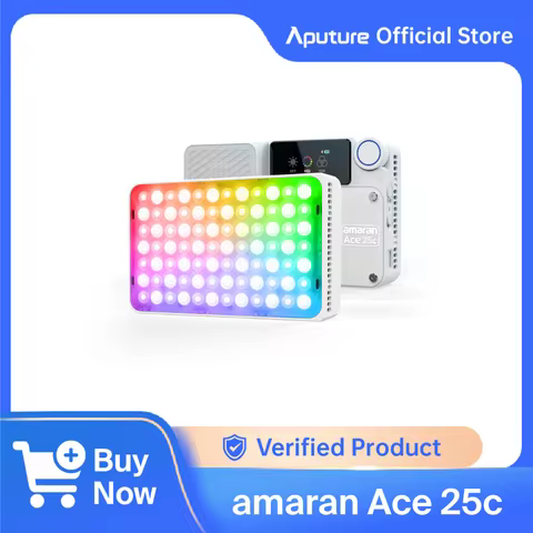 amaran Ace 25c Kit Full Color Compact LED Mini On-camera Light 2300K-10000K One-second Setup with th