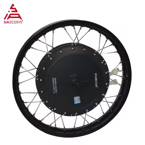 QSMotor QS273 Spoke Hub Motor 40H V3 100KPH Rated 4000W Peak 12000W with 19inch Wheel Rim