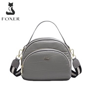 FOXER sling bag for women top handle bags for women Cross Body & Shoulder Bags leather bag