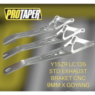 LC/Y15ZR PROTAPER CNC EXHAUST BRACKET 9MM/33MM
