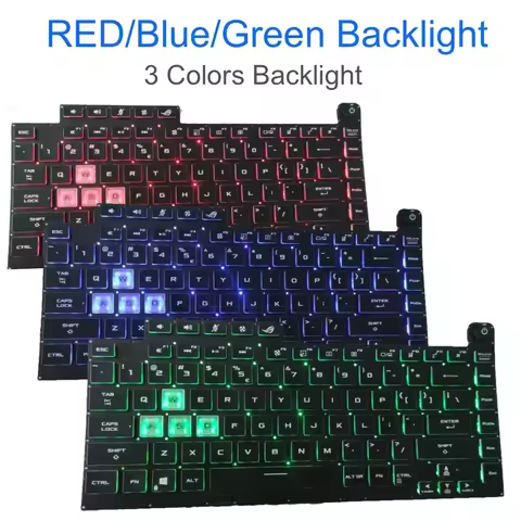 G531 US English Backlit Keyboard For Asus Rog Strix G531G G531GT G531GD G531GV G531GU G531GW Crystal