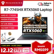 [Delivery in 72 Hours] Machenike Light 16S Gaming Laptop 16” 2.5K 300Hz | AMD R7-7745HX / R9-7945HX 