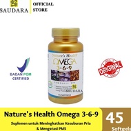 [SIAP KIRIM] NATURE'S HEALTH OMEGA 3-6-9 45'S ..ORI ASLI