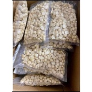 1kg Nhân macca vỡ đôi bể vùng Tây Nguyên giá rẻ ăn vặt làm sữa hạt maccadamia