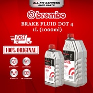 BREMBO PREMIUM BRAKE FLUID DOT 4 1L (1000ml) PRODUCT MADE FROM ITALY 100% ORIGINAL READY STOCK