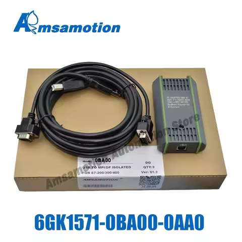6GK1571-0BA00-0AA0 Isolated USB-MPI PPI Adapter USB-MPI Cable for Siemens S7-200 S7-300 S7-400 PLC P