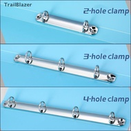 【TBSG】 1PCS A4 Perforated Folder Candy-Colored Transparent O-shaped 2-hole, 3-hole, 4-hole Waterproo