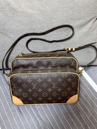 LV手袋 Monogram messenger /crossbody雙層相機袋 郵差包