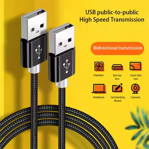 to USB Extension Cable USB A Male to Male USB 3.0 2.0 Extender For Radiator Hard Disk TV Box USB Tra