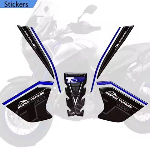 For Yamaha Super Tenere XT1200X XT1200ZE XT 1200 Z ZE ES XTZ XTZ1200E Gas Fuel Oil Kit Knee Fish Dec