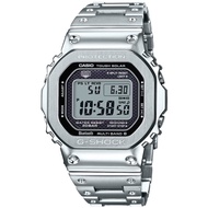 Casio G-Shock Watch GMW-B5000D-1JF, Men's Silver, Bluetooth-Equipped, Full Metal, Solar-Powered, Rad