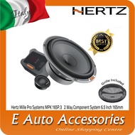 Hertz Mille Pro Systems MPK 165P.3   2 Way Component Car Speaker System 6.5 Inch 165mm