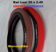Ban Luar Sepeda 20 x 2.40 20x240 United KHEBIKES