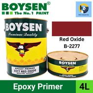 Boysen Epoxy Primer 4 Liters (Gallon) with Curing Agent 3 Colors Available Brix Industries Manila