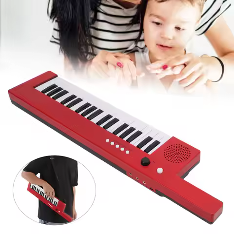 37 Key Keyboard Piano Portable Guitar Electronic Organ Mini Keytar Education Musical Instrument Guit