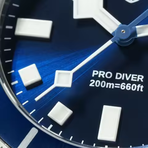 Watchdives WD1969 Sun Textured Fashion Quartz Wristwatches VH31 Sapphire 200M Waterproof Luxury Watc