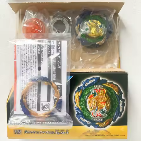 GENUINE beyscollector Beys TT BEYS B-185 Burst Battle Vanish Fafnir Tapered Kick-3 Burst DB New with