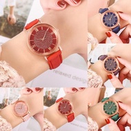 Fashion Arabic Dial Women's Watch Casual Leather Band Quartz Watches Analog Q5g1