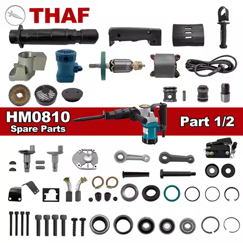 Replacement Spare Parts Power Tools Parts Accessories for MAKITA Electric Rotary Hammer HM0810 HM081