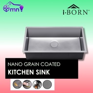 IBORN Mocha Kitchen Sink IBKS8245-NG-SS SUS304 Nano Anti Scratch Sinki Dapur Tahan Karat 厨房水槽 防刮防锈 洗