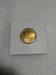 uang koin 100 rupiah karapan sapi tahun 1997