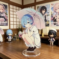 Re Zero Rem Acrylic Stand Figure Desk Decor Fan Collectible Gift Anime Merchandise