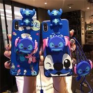For Samsung Galaxy S7 Edge S8 S8 Plus S9 S9 Plus S10 S10 Plus S20 S11e S20 Plus S11 S20 Ultra S11 Plus Note 8 9 10 10 Plus 10 Lite Cartoon Cute Stitch Phone Case
