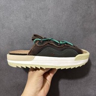 🤩必備機能穆勒拖🤩 復古戶外機能風透氣舒適厚底涼拖 | Nike Offline 2.0 Mule | 男女通用 | 棕綠撞色|