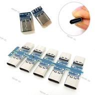 USB 3.1 Type C female Connector 4 Pin Test PCB Board Adapter 4P Connector Socket For Data Line Wire 