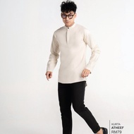 KURTA ATHEEF ( CHAMPAGNE ) BY ELRAH EXCLUSIVE