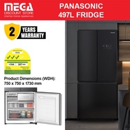 PANASONIC NR-CW530HVKS 497L PREMIUM FRENCH-DOOR FIRDGE (3 TICKS)