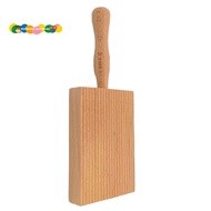 Pasta Making Board, Gnocchi Board, Beech Wood Gnocchi Board Butter Board Dough Scraper for Pasta and