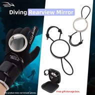 [Toronto3] 1Pcs Adjustable Rearview Mirror With Lanyard Rope Side Mount Accessory For Cave And Boat 