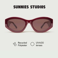 Sunnies Studios Alba (Cateye Fashion Sunglasses Shades for Men and Women)