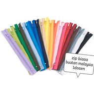 Zip kain 7" 1dozen (12pcs) kain batik cotton batik kain batik siap jahit