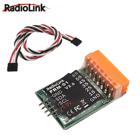 Radiolink PRM-01 Airplane Battery Voltage Telemetry Module Display on AT9S AT9S Pro AT10II Works Wih