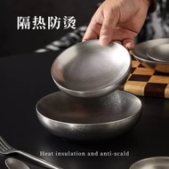 Retro 304 Stainless Steel Korean Style Cold Noodle Bowl Bibimbap Soup Bowl Salad Bowl Instant Noodle