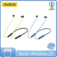 Realme Buds Wireless 2S Bluetooth Eearphone 11.2MM Bass Boost Driver 24H Battery Life IPx4 In ear ca