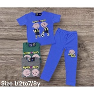 Kids boy pajamas 1-7 years (Bd mart)