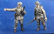 【預訂】1/35 二戰美軍士兵2人  序575